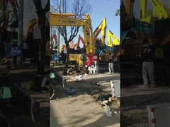 Digunakan Mini Excavator Komatsu PC70-8 Digger tangan kedua 48.5KW Rated Power In Stock